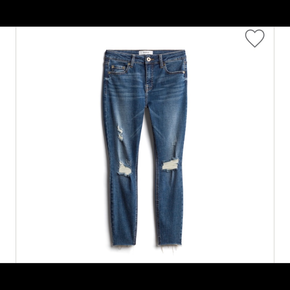 Pistola distressed skinny jeans